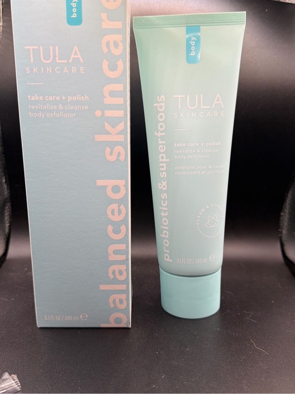 Tula Take Care + Polish Body Exfoliator - Mint
